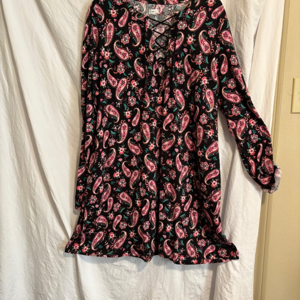 Land's End Paisley Dress